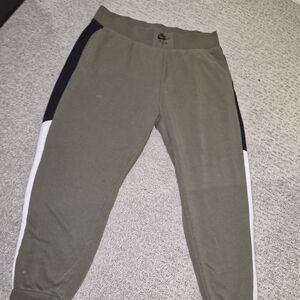 Nike Kids Olive and Black Joggers